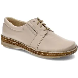 Beige Halbschuhe Wasak Bequeme Lederschuhe, 38