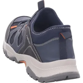 Rieker B8350-14 Herren Blau/Orange 40