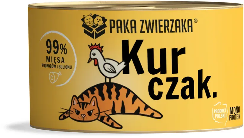 Paka Zwierzaka- Huhn Nassfutter 24x200g (Rabatt für Stammkunden 3%)