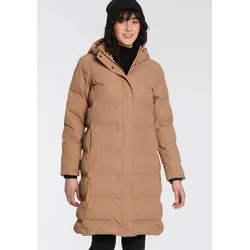 Parka CMP, Damen, Gr. 48, beige (natur), Obermaterial: 100% Polyester. Futter: 100% Polyester. Wattierung: 100% Polyester, unifarben, sportlich, Langarm, Jacken