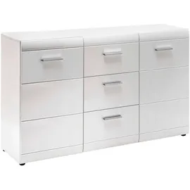 Germania GW-Adana Sideboard 144 x 86 x 40 cm Weiß