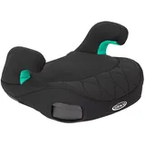Graco Booster Max R129, Autokindersitz ab ca. 7 bis 12 Jahre (137 bis 150 cm), Sitzerhöhung ohne Rückenlehne, Getränkehalter, schwarz, Midnight