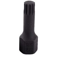 KS Tools 1/2" DUODRIVE Spezial-Kraft-Bit-Stecknuss XZN, M16,78mm lang