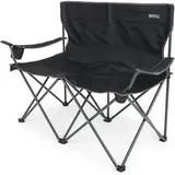 Regatta Campingstuhl Isla Double Schwarz/Seal Grey