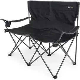 Regatta Campingstuhl Isla Double Schwarz/Seal Grey
