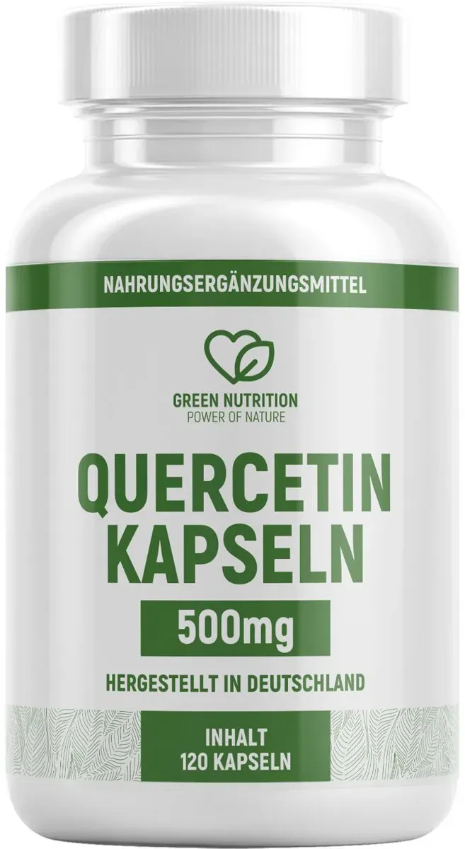 Green Nutrition Quercetin 500mg Kapseln 120 St