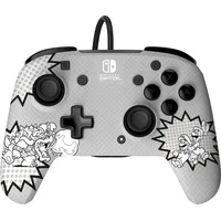 PDP Rematch Comic Mario Controller Grau Nintendo Switch