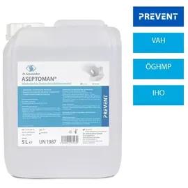 Dr. Schumacher ASEPTOMAN® parfümfrei, Händedesinfektion 1 Liter