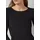s.Oliver Geripptes Langarmshirt im Slim Fit mit Stickerei - schwarz - 34