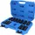 BRILLIANT TOOLS 1/2" Kraft-Stecknuss-Satz Sechskant 13-tlg. 10 - 24 mm