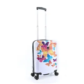 Saxoline Schmetterling 2-Rollen Cabin 39 cm / 55 cm / 20 l weiß/mehrfarbig
