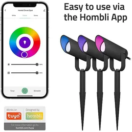 Hombli Erweiterung Outdoor Smart Spot Light RGBW