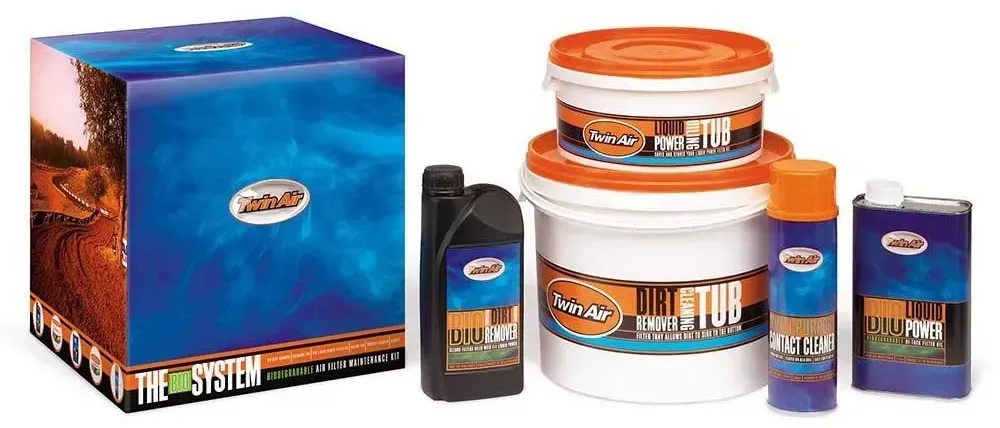 Twin Air Filter Bio System Reinigungsset - Blue - One Size