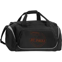 multifanshop Sporttasche - St. Pauli - Meine Fankurve - Druck braun - Tasche