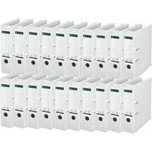 Leitz Qualitäts-Ordner 180° Plastik, - A4, weiß