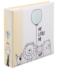 Hama Einsteck-Fotoalbum Memo-Album My Little Me, 22,5 x 22 cm Fotobuch mit 100 Seiten bunt