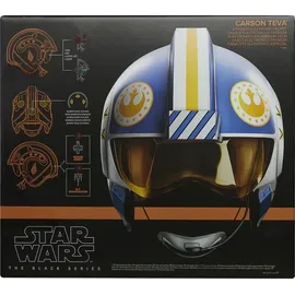 Star Wars The Black Series Carson Teva elektronischer Helm mit weiterentwickelten LED- und Soundeffekten, ab 14 Jahre, Film, 1 Stück