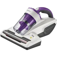 Jimmy Neuste Version 2025 JV12 Milbensauger für Matratzen mit UV-C Lampe Ultraschall Komposit-Bürstenrolle, Doppelzyklon HEPA-Filter 5m Kabel 400W Leistungsstark Matratzenstaubsauger für Allergiker