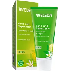 Weleda Hand- und Nagelcreme Citrus - schützt brüchige Nägel 50 ml