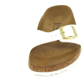 Birkenstock Madrid Birko-Flor Lack schmal patent white 36