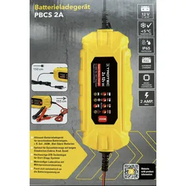 Trotec Batterieladegerät PBCS 2A Erhaltungsladegerät Ladegerät Auto Batterie Gel AGM Bl