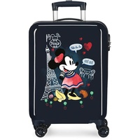 Disney Minnie Around The World, Gepäck für Kinder, Blau (Blue), 38 x 55 x 20 cm, blau, 38x55x20 cms, Kabinenkoffer