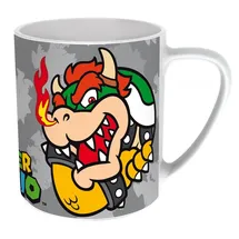 Super Mario Jr. Bowser Tasse 0,325 l Mehrfarbig 4 St.