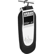 URBAN CLASSICS Invisible Socks 5-Paar Schwarz 35-38