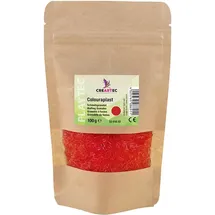 Creartec Colouraplast Kunststoffperlen dunkelrot 100g