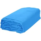 Happy Pool Poolfolie Rund Blau 350x120cm 0,8mm Keilbiese Austauschfolie Innenhülle