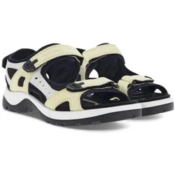 ECCO Sandale Yucatan Leder cremefarben Damen