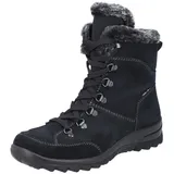 Rieker Damen L7145 Schnürstiefel, Schwarz, 42