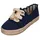 TOMS Carolina Lace UP navy beachside woven/fray 38