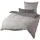 Traumschlaf Mako-Satin Texture Grau 200 x 200 cm + 70 x 90 cm/80 x 80 cm