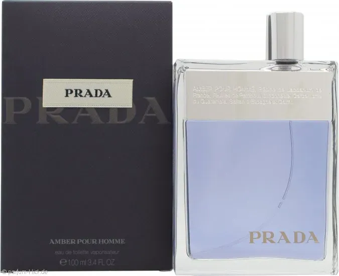 Prada Amber Pour Homme Eau De Toilette 100ml Spray
