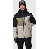 Brunotti Skijacke beige / braun / schwarz XXL