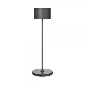 BLOMUS Mobile LED-Tischleuchte -FAROL- Gunmetal