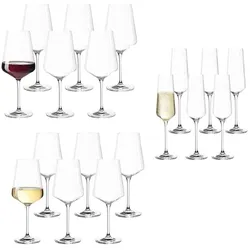Leonardo Puccini Wein- und Sektgläser 18er Set Gläser   