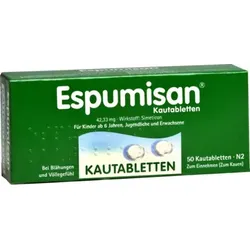 Espumisan KAUTABLETTEN 50 St Kautabletten