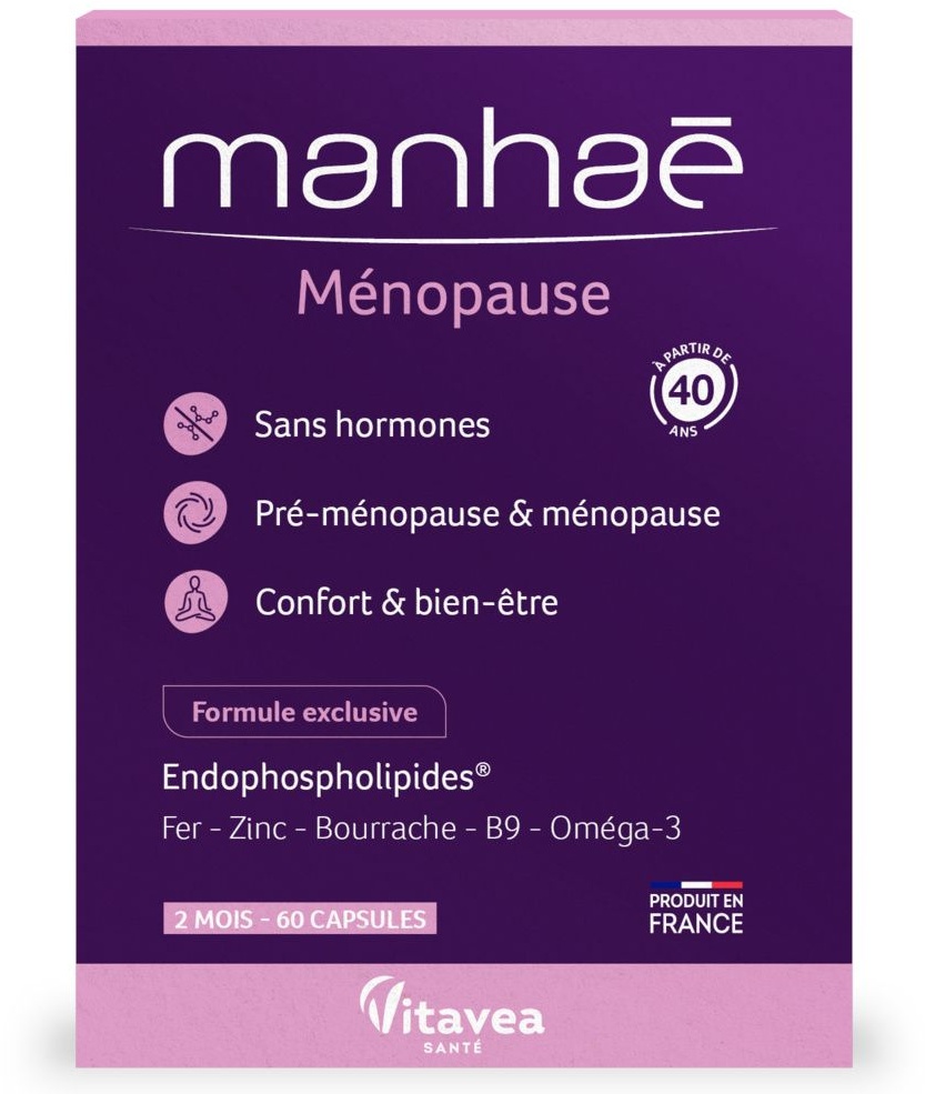 Manhaé Féminité Ménopause 60 pc(s) comprimé(s)