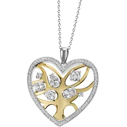 Kette mit Anhänger GOLDMAID, gelb (weiß gelb), Halsketten, Damen, Silber 925 (Sterlingsilber)
