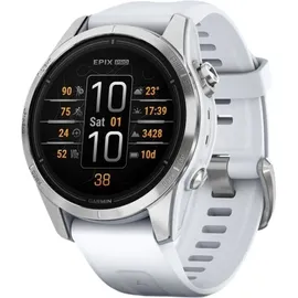 Garmin Epix Pro (Gen 2) Standard 42 mm steinweiss/silber