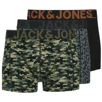 Jack & Jones Boxershorts Jack & Jones Herren 3er-Pack Boxer-Shorts JacDanny Unterwäsche M