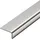 GAH Alberts Alberts Winkelprofil, Edelstahl, Länge 1m, versch. Größen-25 x 15 mm