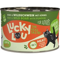 Lucky lou 6x200g Lucky Lou Lifestage Adult Rind &