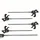 Vago-Tools Einhandzwinge Metall 300 mm