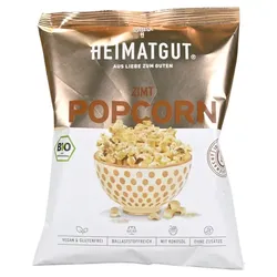 Heimatgut Popcorn mit Kokosöl - Zimt bio 30g