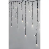 Star Trading Lichtervorhang LED 24 m Crispy Ice White