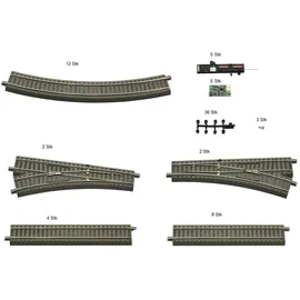 Roco Gleis-Ergänzungsset zu Digi-Startpackung 51250 H0