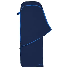 TROLLKIDS Fleece Schlafsack - Navy / Medium Blue - Normal